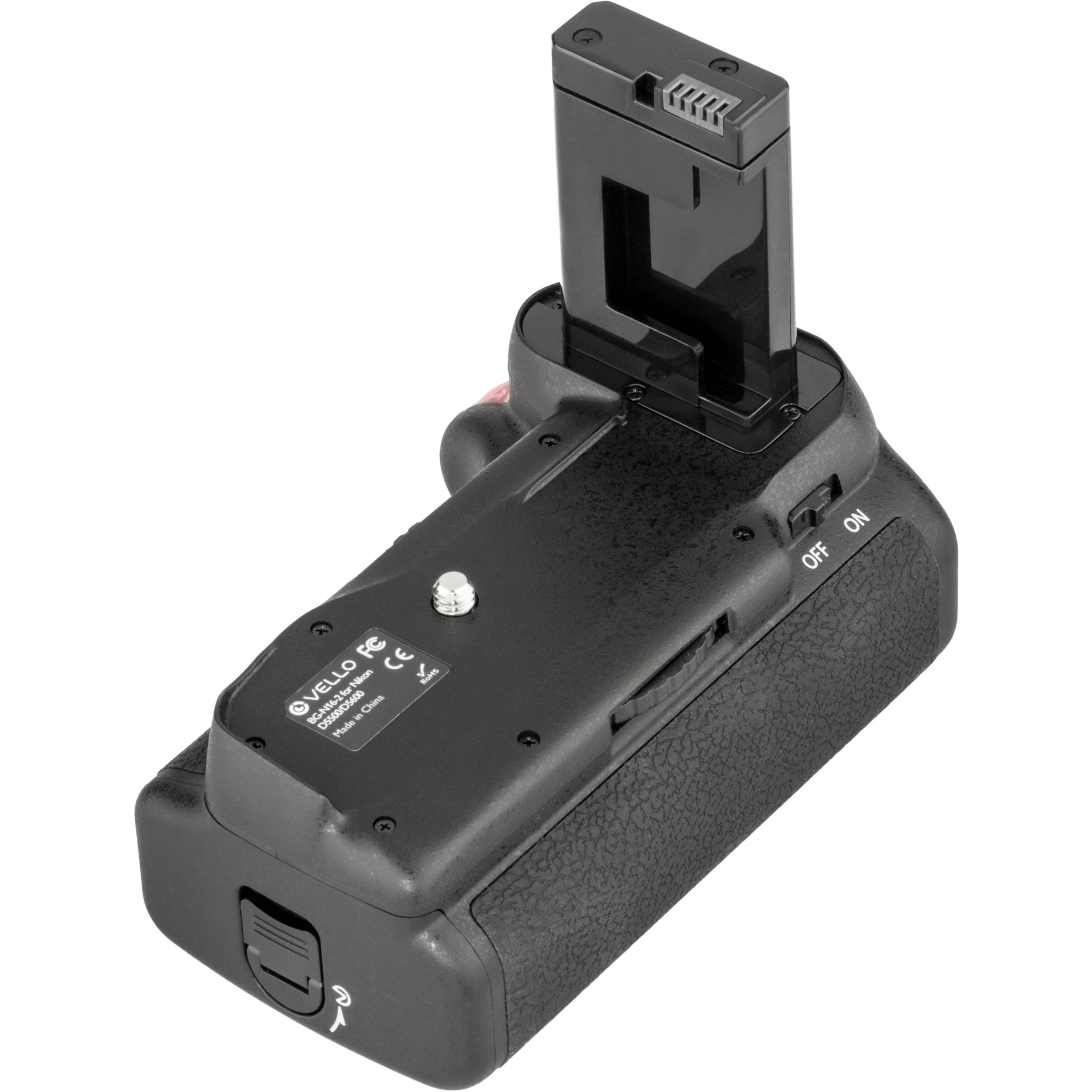 Vello BG-N16-2 Battery Grip for Nikon D5500 & D5600 DSLR Cameras - Image 4