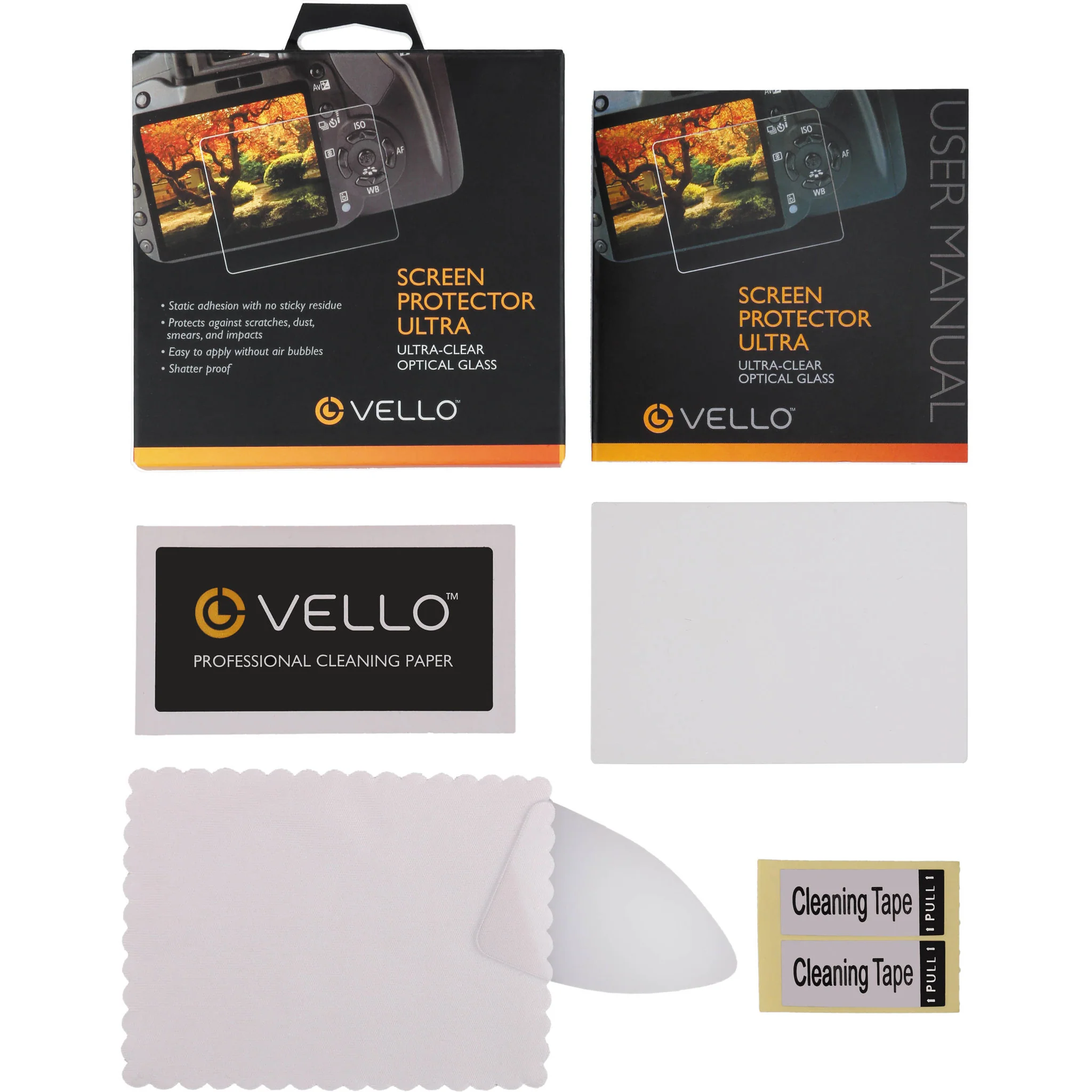 Vello LCD Screen Protector Ultra for Canon EOS Rebel SL1 Camera - Image 2