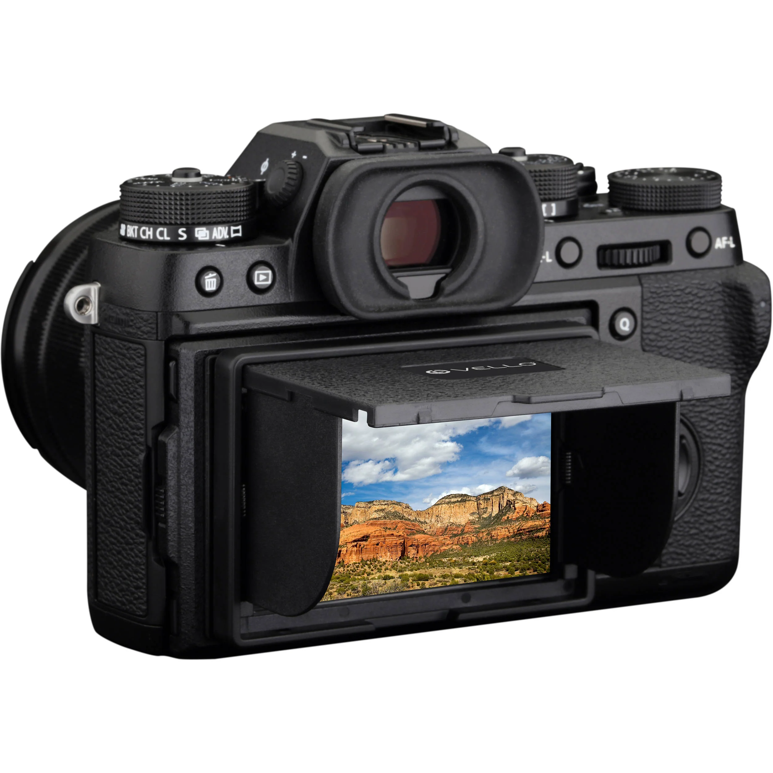 Vello Umbra Screen Protector with LCD Shade for Olympus PEN E-PL8 - Image 4