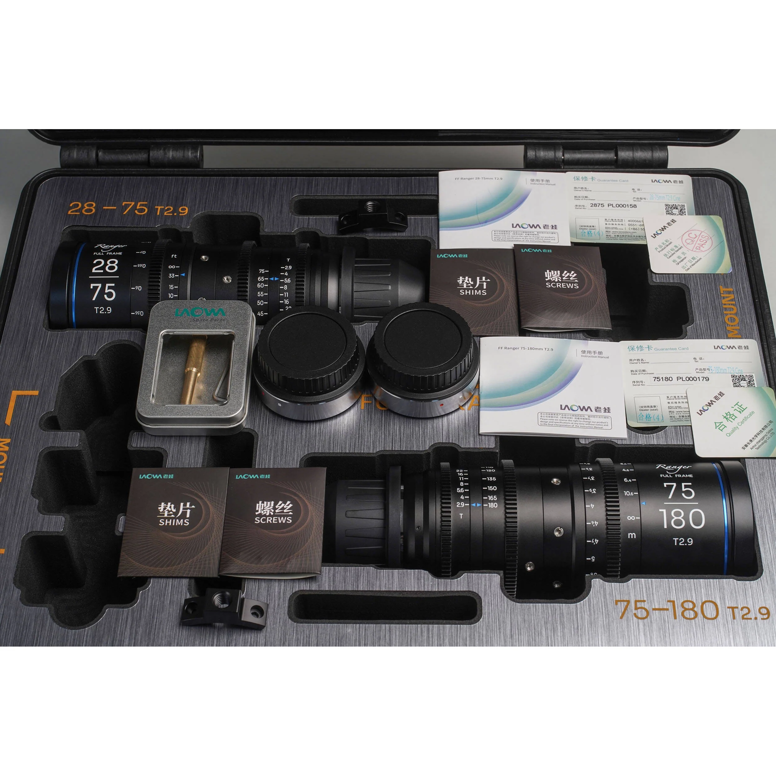 Venus Optics Laowa Ranger T2.9 Full Frame Cine Zoom 2-Lens Kit (PL/EF) - Image 4