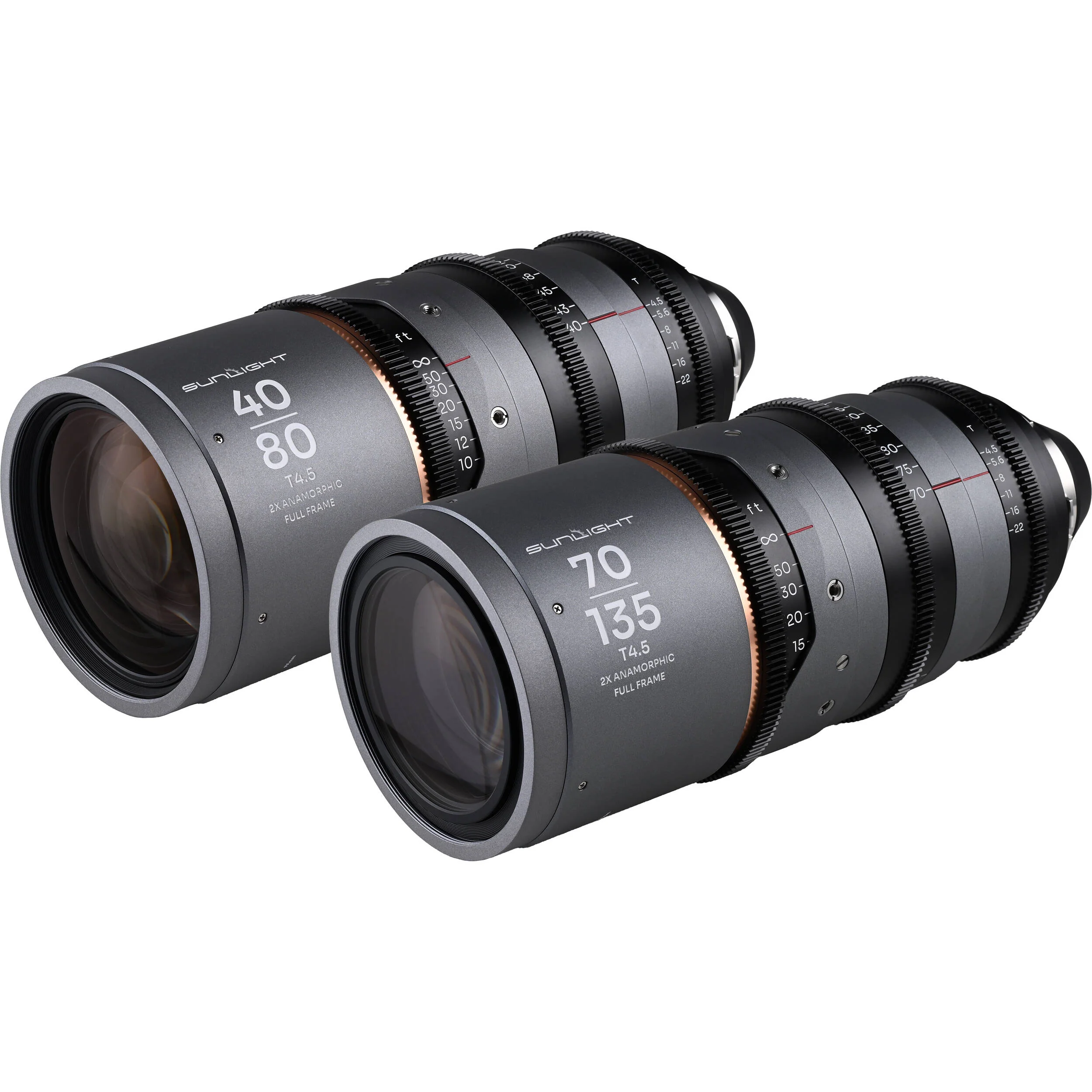 Venus Optics Laowa Sunlight 2x Anamorphic Zoom 2-Lens Bundle (ARRI PL, Amber) - Image 2