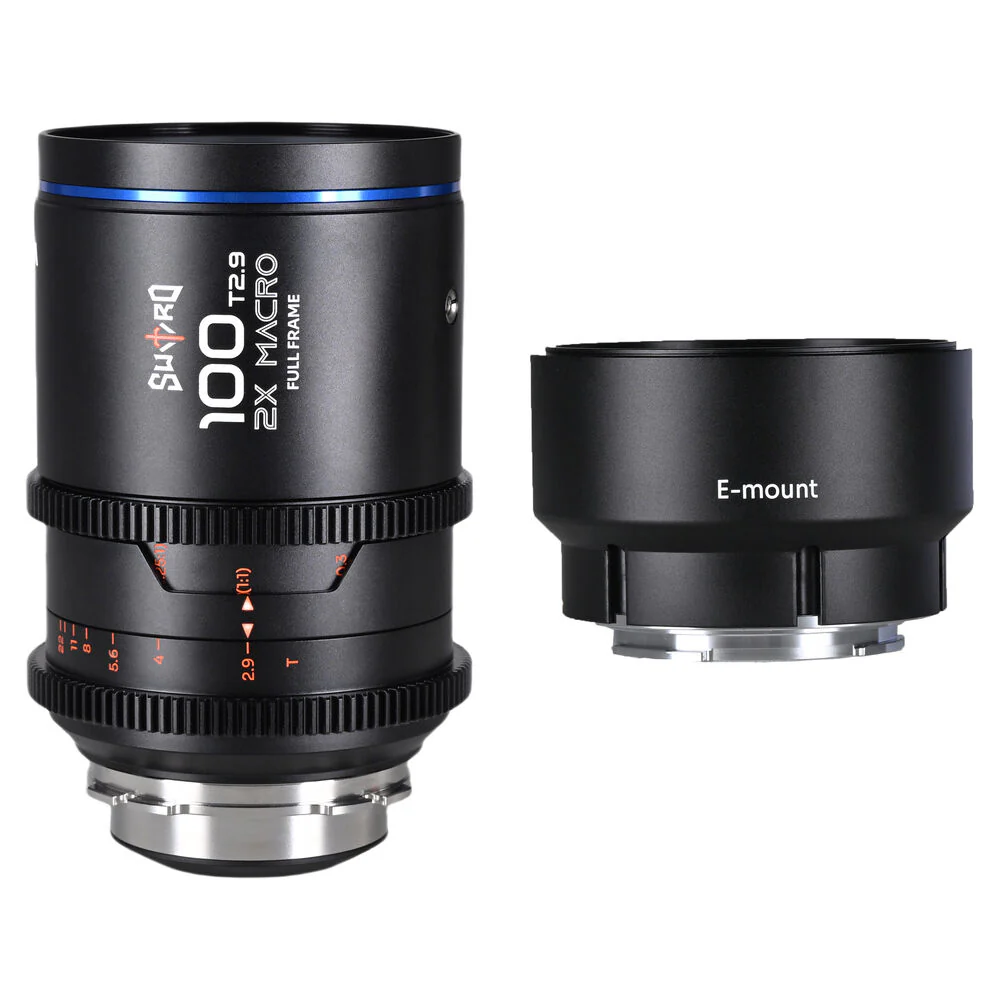 Venus Optics Laowa Sword 100mm T2.9 2x Macro Cine Lens and Mount Adapter Kit (ARRI PL/Sony E)