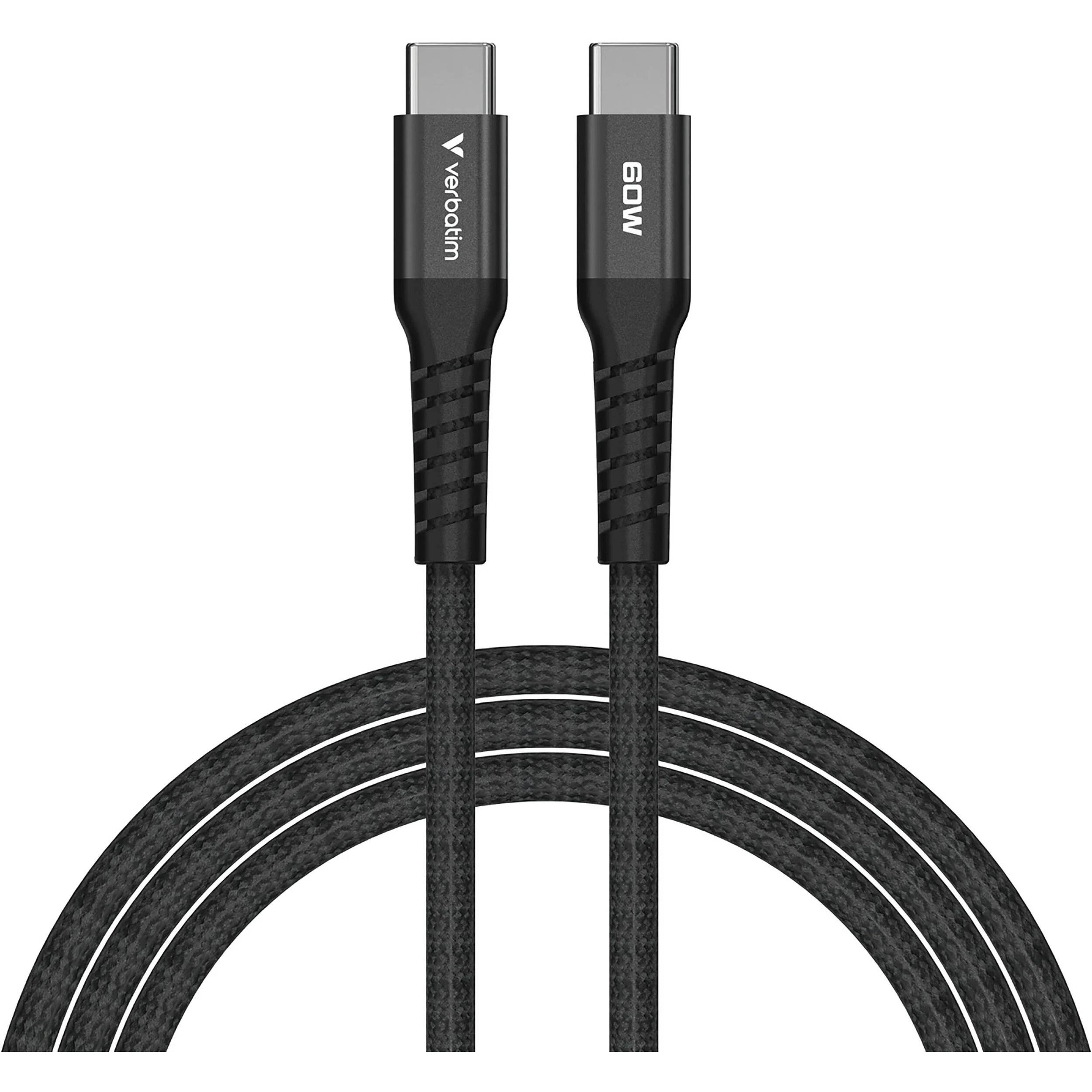 Verbatim Sync & Charge Magnetic 100W USB-C Cable (3.9', Black) - Image 3