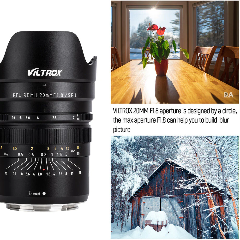 Viltrox PFU RBMH 20mm f/1.8 ASPH Lens for Nikon Z - Image 9