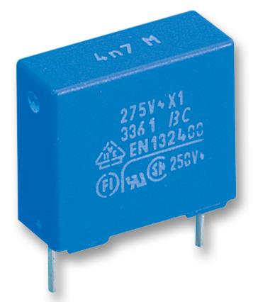 VISHAY BFC233610224 Film Capacitor, 0.22 µF, X1, MKP3361 X1 Series, 275 V, PP (Polypropylene)