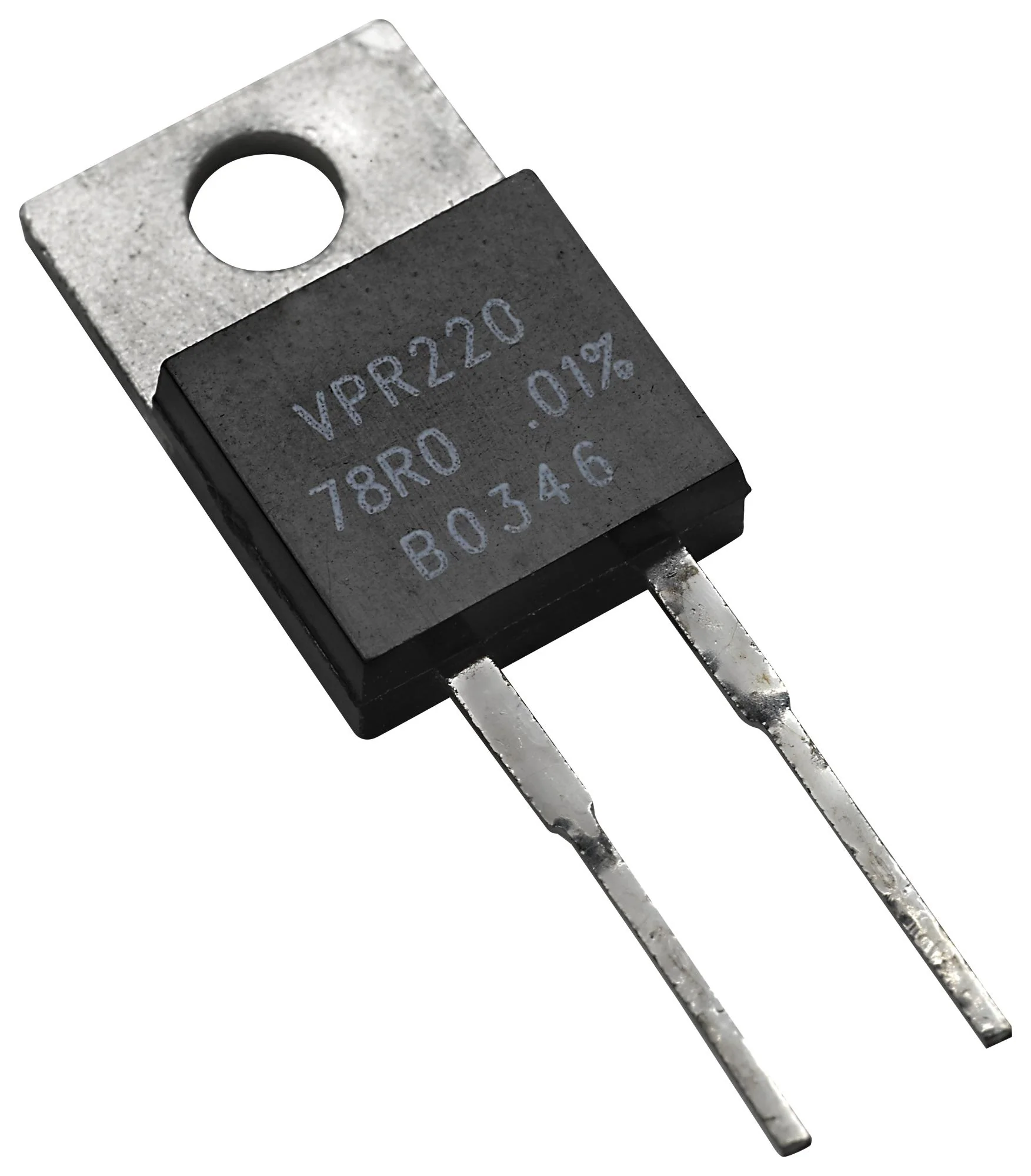 Vishay Foil Resistors Y092650R0000T9L Through Hole Resistor 50 ohm VPR221 Series 8 W ± 0.01% TO-220 300 V