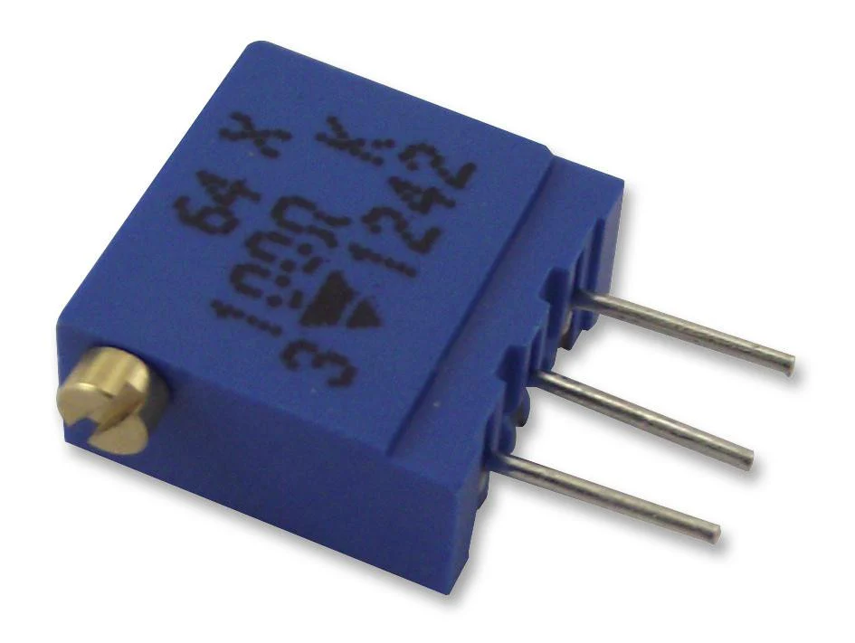 VISHAY M64X502KB40 Trimmer Potentiometer, 5 kohm, 500 mW, ± 10%, 64X Series, 21 Turns, Through Hole