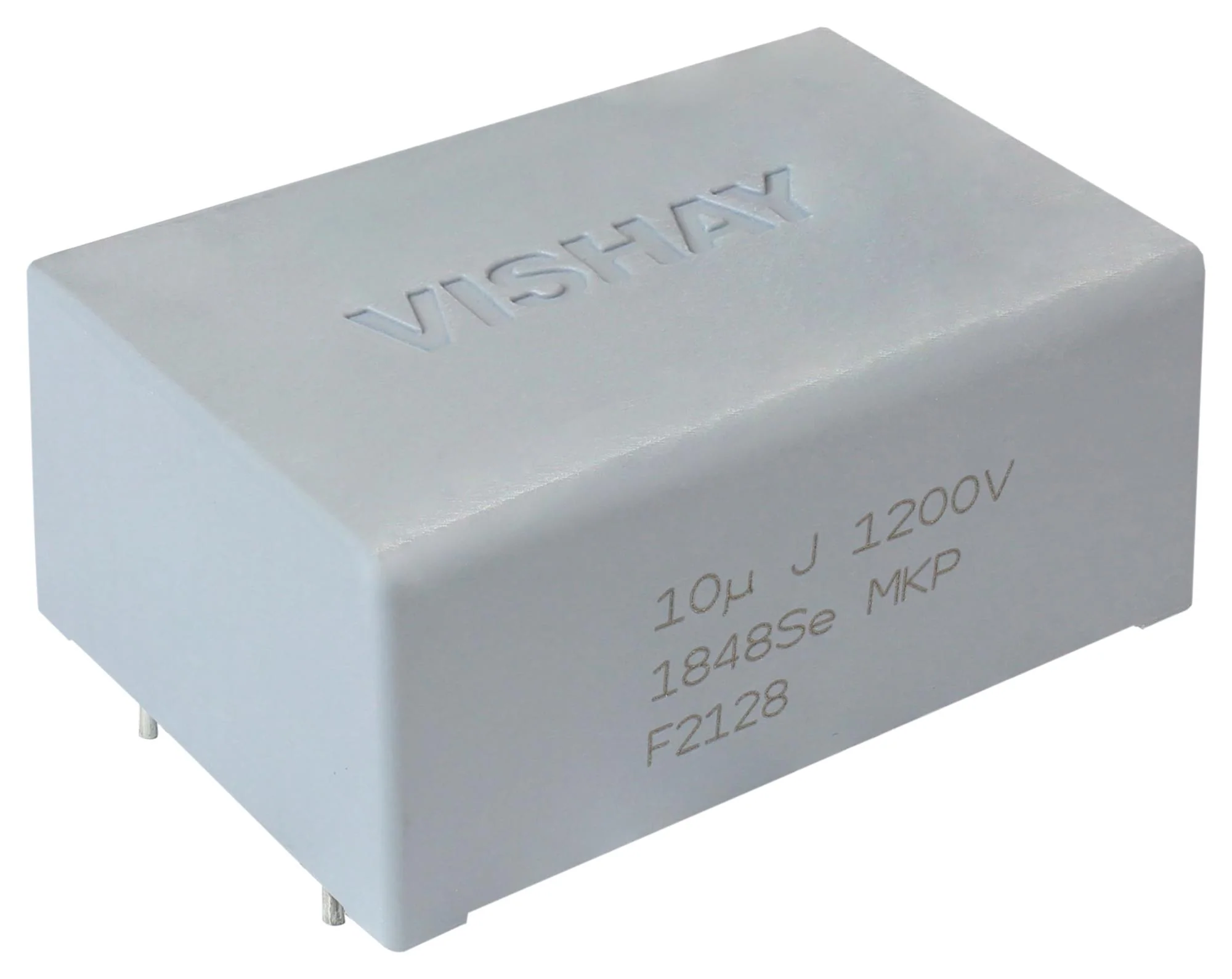 Vishay MKP1848SE61012JY5F Power Film Capacitor Metallized PP Radial Box - 4 Pin 10 µF ± 5% DC Link Through Hole