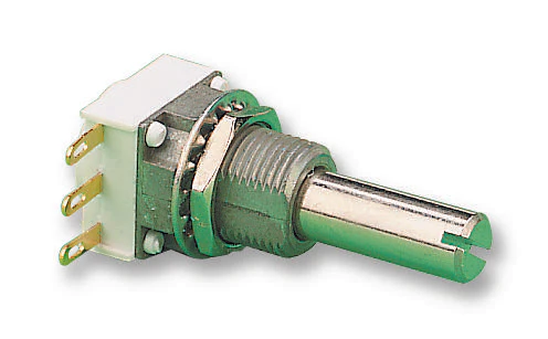 Vishay P11S1V0FLSY00101KA Rotary Potentiometer Cermet 100 ohm 1 Turns Linear W ± 10% P11S