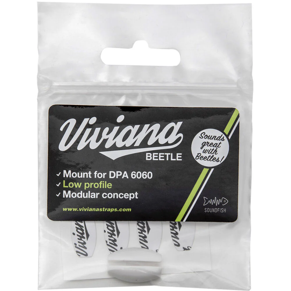 Viviana Beetle Modular Lav Concealer for DPA 6060 and Sennheiser MKE 1 (White) - Image 6