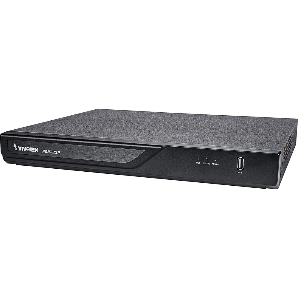 Vivotek ND9323P 8-Channel 4K UHD NVR (No HDD) with Four FD9369-F2 2MP Dome Cameras & Four 25' Snagless Patch Cables - Image 3