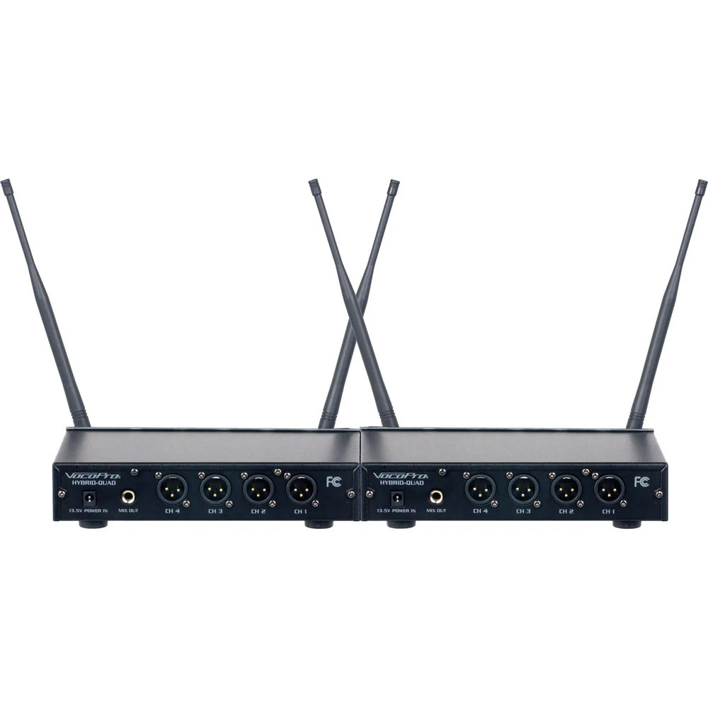 VocoPro Hybrid-Play-8 Eight-Channel Hybrid Wireless System with Headsets & Lavalier Mics - Image 3