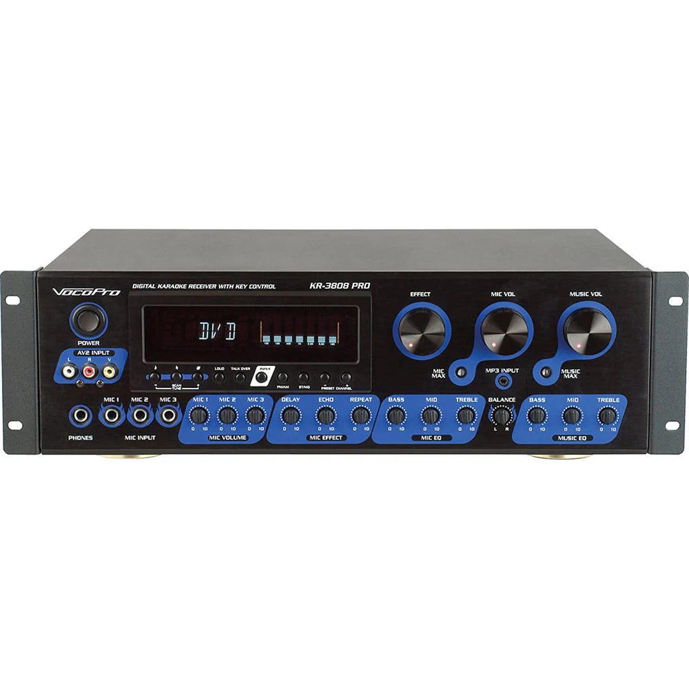 VocoPro KR-3808 Pro Digital Karaoke Receiver - Image 3