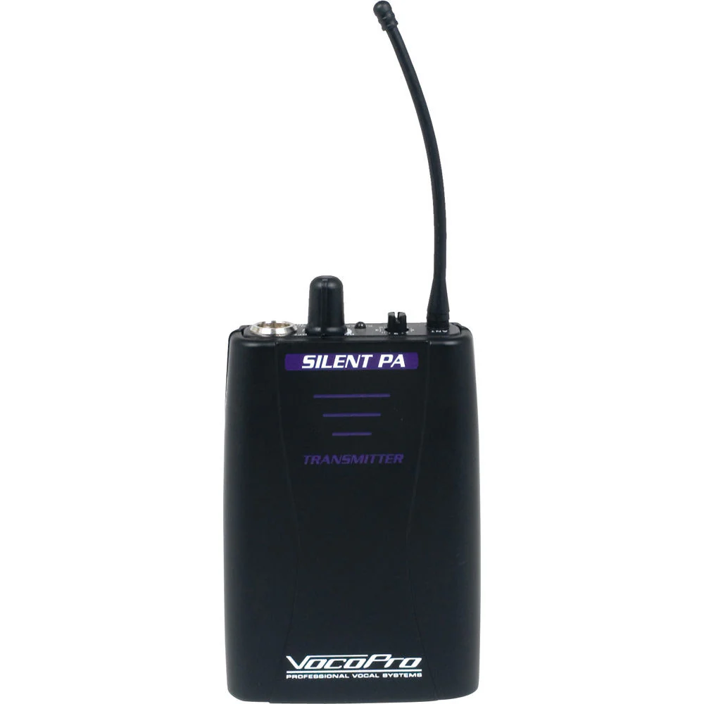 VocoPro SilentPA 16-Channel UHF Wireless Audio Broadcast System (Bodypack Transmitter & 10 Bodypack Receivers) - Image 13