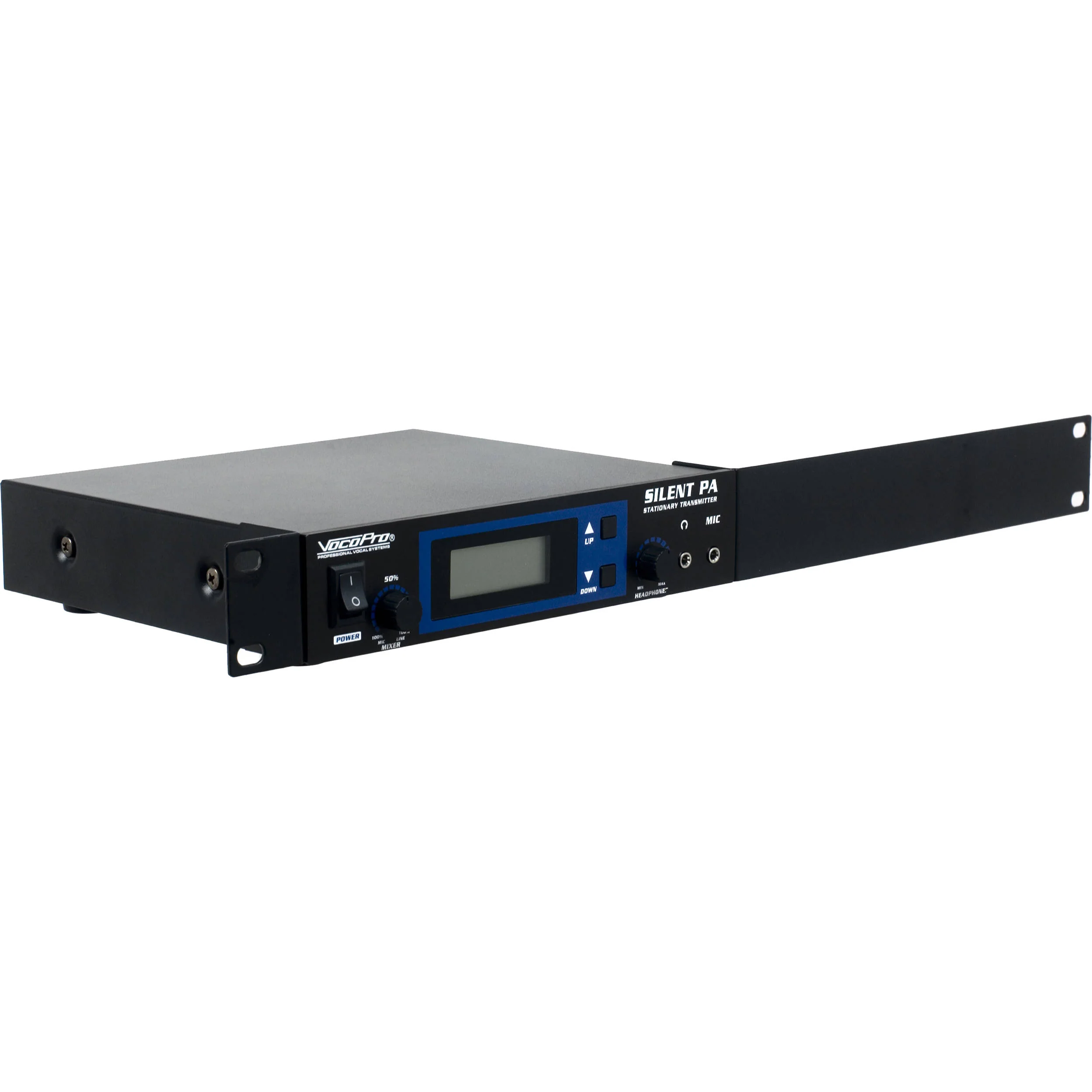 VocoPro SilentPA 16-Channel UHF Wireless Audio Broadcast System (Stationary Transmitter & 10 Bodypack Receivers) - Image 9