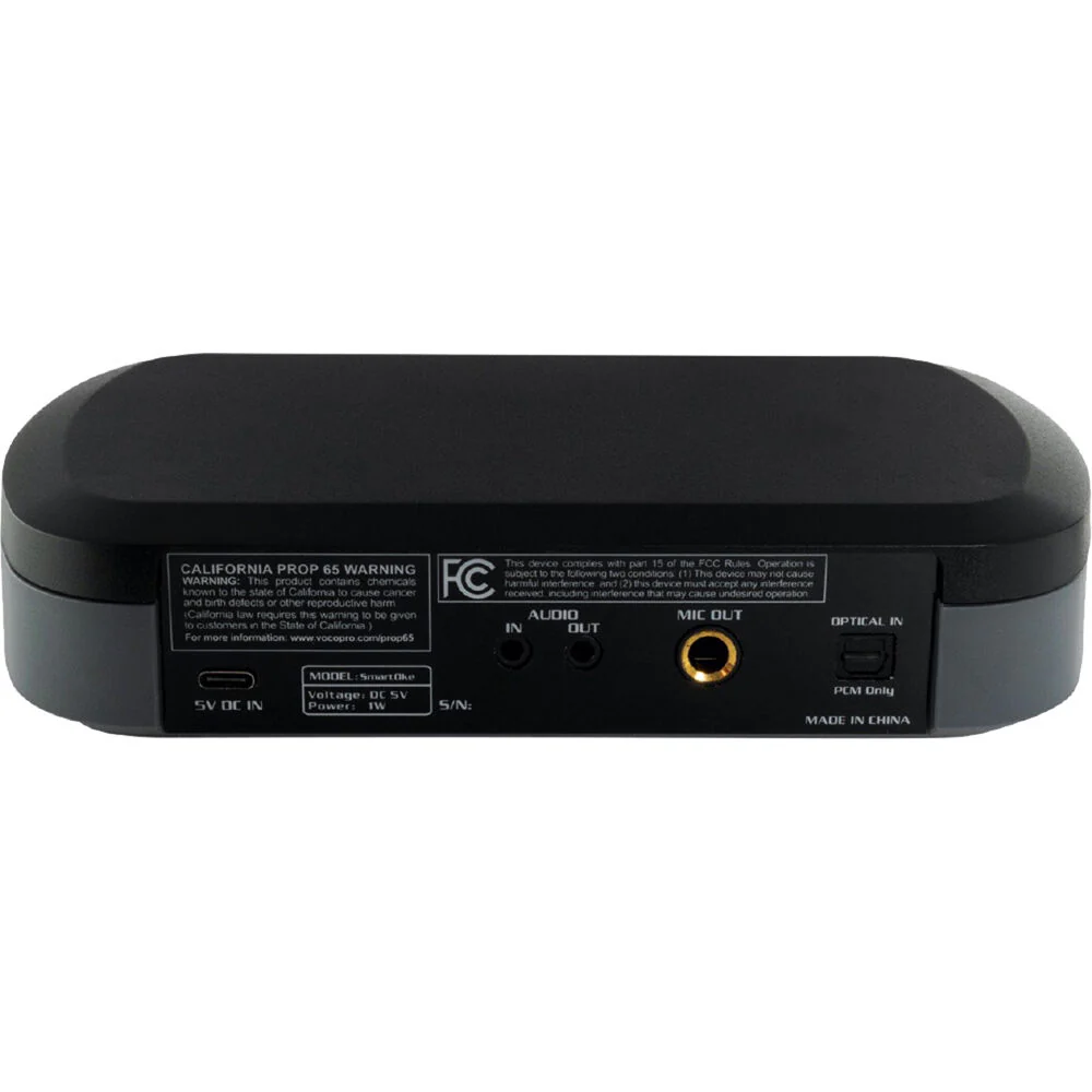 VocoPro SmartOke DSP Karaoke Mixer with Two Wireless Microphones for SmartTVs and Tablets - Image 2