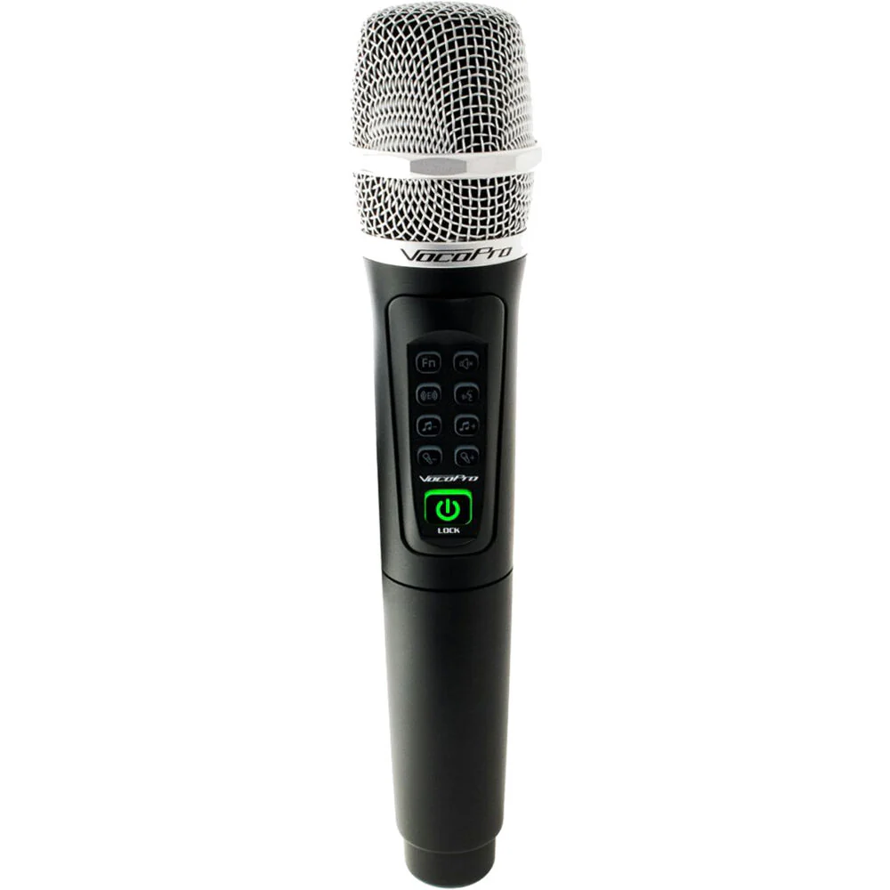 VocoPro SmartOke-Pro 100W Active 2.1 Karaoke System with Two Wireless Microphones - Image 4