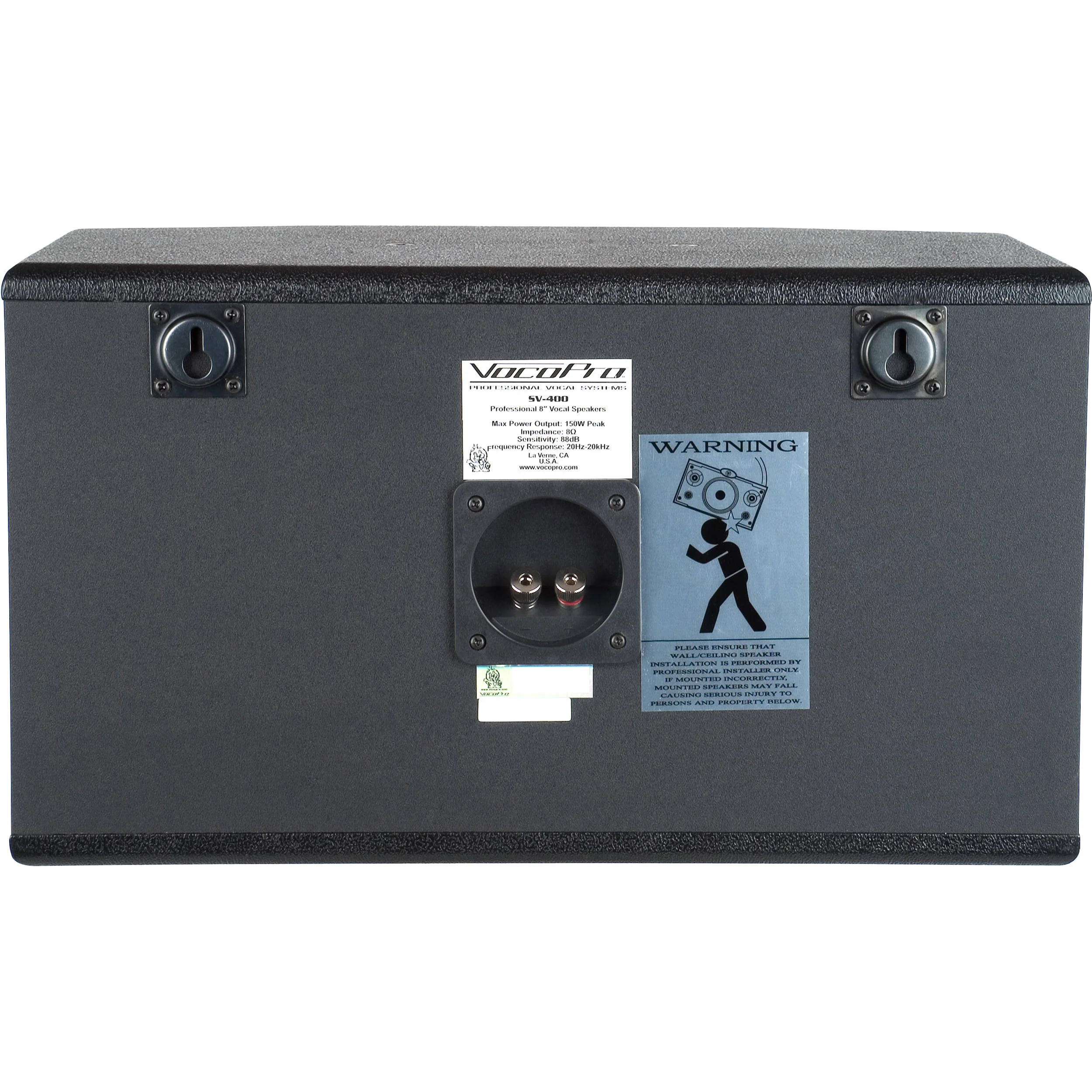 VocoPro SV-400 8" Two-Way Vocal Speaker - Image 3