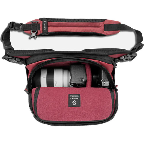 WANDRD ROGUE V2 Sling Bag (Rhone Burgundy, 6L) - Image 6