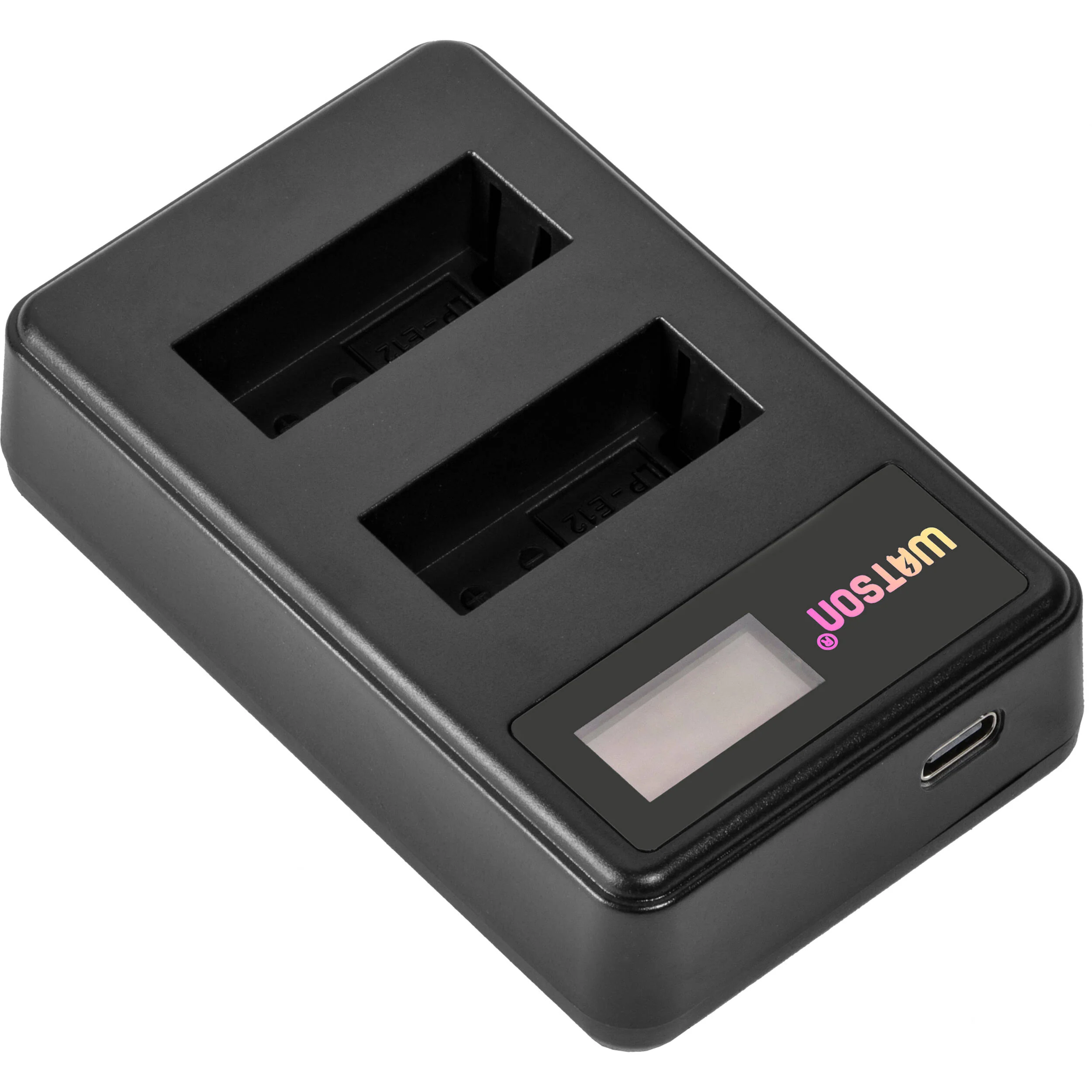 Watson Mini Duo USB-C Charger for Canon LP-E12 Batteries - Image 2