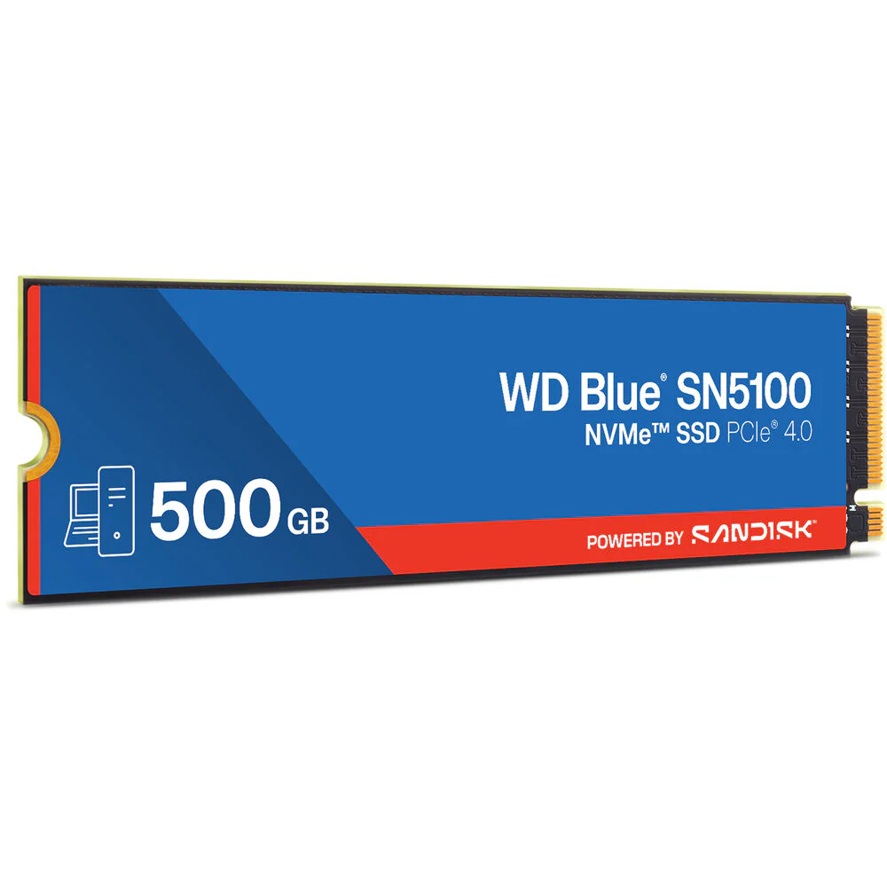 WD 500GB Blue SN5100 NVMe PCIe 4.0 Internal SSD - Image 2