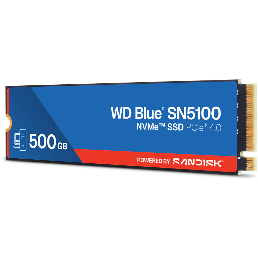 WD 500GB Blue SN5100 NVMe PCIe 4.0 Internal SSD - Image 3