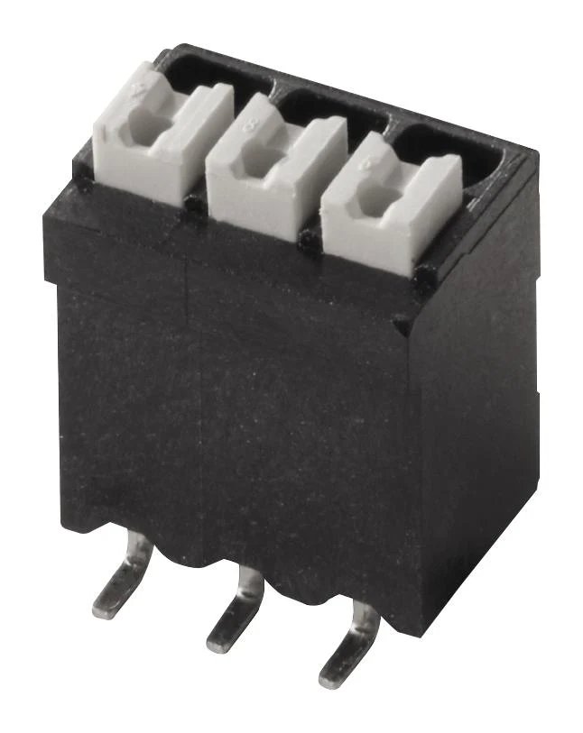 Weidmuller 1250380000 Wire-To-Board Terminal Block 3.5 mm 4 Ways 24 AWG 16 1.5 mm² Push In