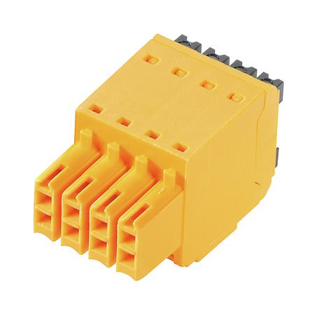 Weidmuller 1277290000 Pluggable Terminal Block 3.5 mm 8 Ways 26AWG to 16AWG 1.5 mm² Push In 13.4 A