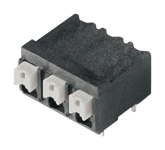 WEIDMULLER 1824830000 Wire-To-Board Terminal Block, 5.08 mm, 4 Ways, 24 AWG, 16 AWG, 1.5 mm², Push In LSF-SMT 5.08/04/90 3.5SN BK TU
