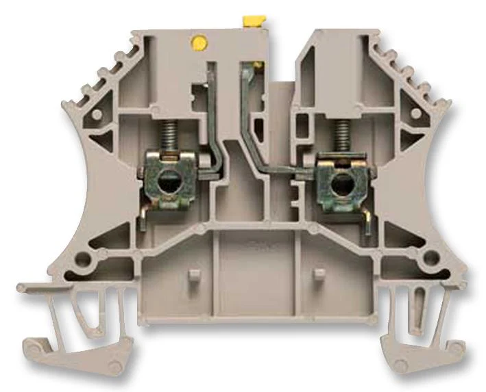 Weidmuller 1855620000 DIN Rail Mount Terminal Block 2 Ways 30 AWG 12 4 mm² Screw 24 A