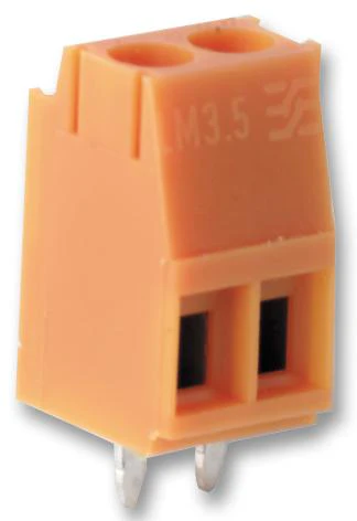 Weidmuller LM3.5/02/90 3.2 LM3.5/02/90 3.2 Wire-To-Board Terminal Block 3.5 mm 2 Ways 26 AWG 14 1.5 mm² Screw