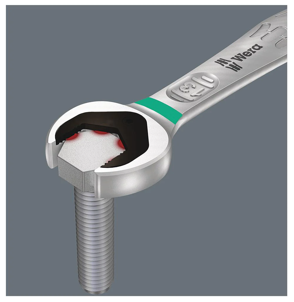 Wera 05073277001 Wrench Ratchet Joker Metric 17 mm Length 224 - Image 5