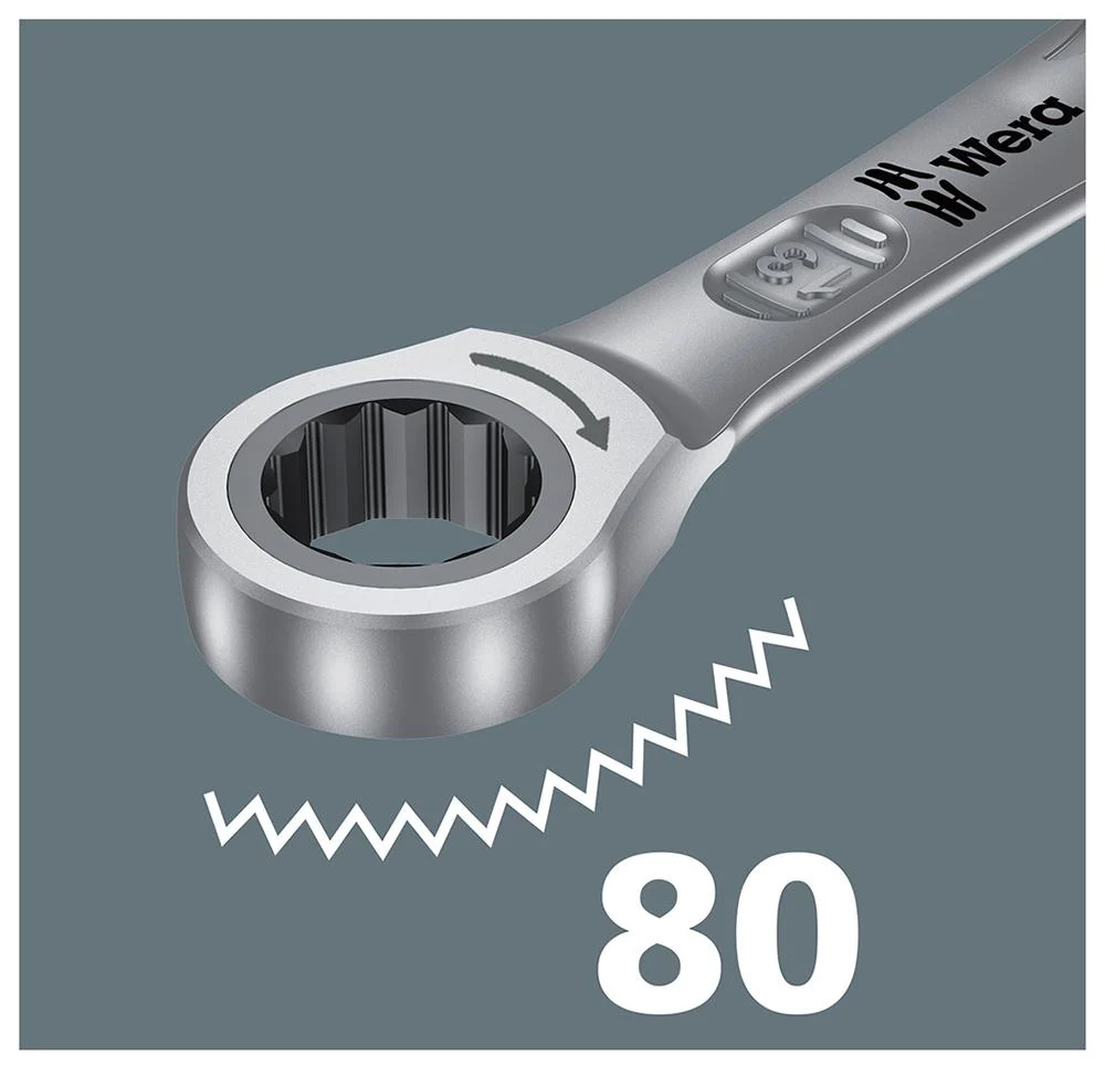 Wera 05073277001 Wrench Ratchet Joker Metric 17 mm Length 224 - Image 8