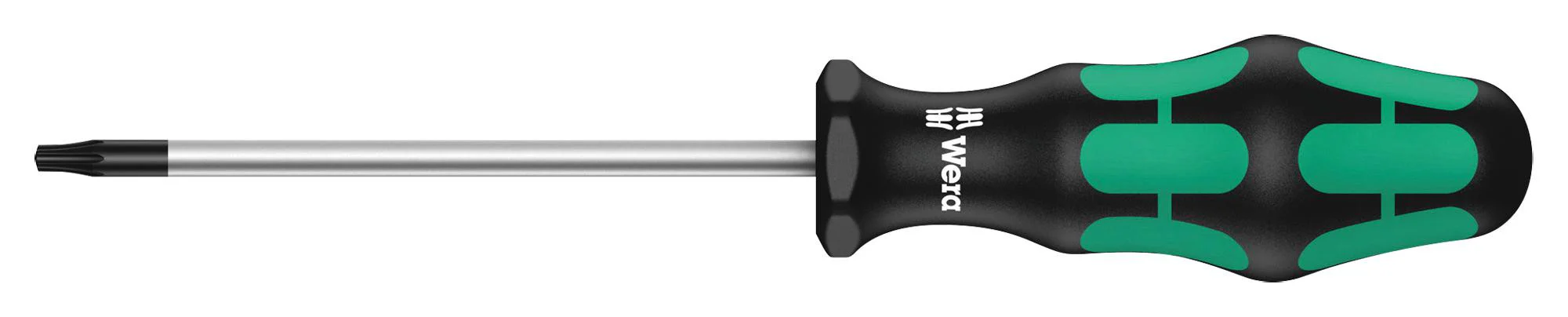 WERA 138262 TX20 x 100mm TORX BO Kraftform Plus Round Blade Screwdriver for Tamper Proof TORX Screws
