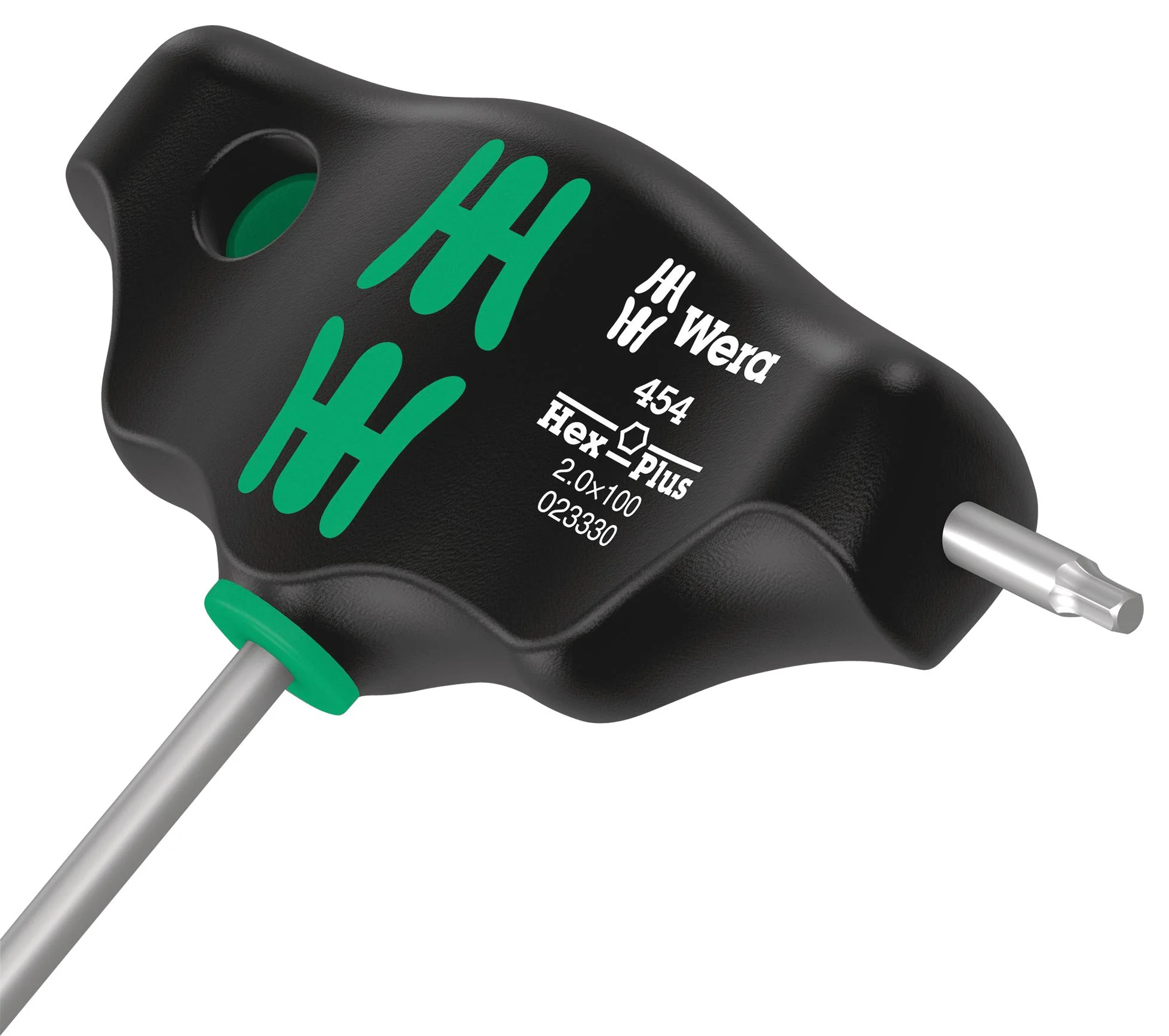 Wera 454 HEX-PLUS 2 X 100 MM 454 MM T-HANDLE HEX Screwdriver 2MM 132MM - Image 5