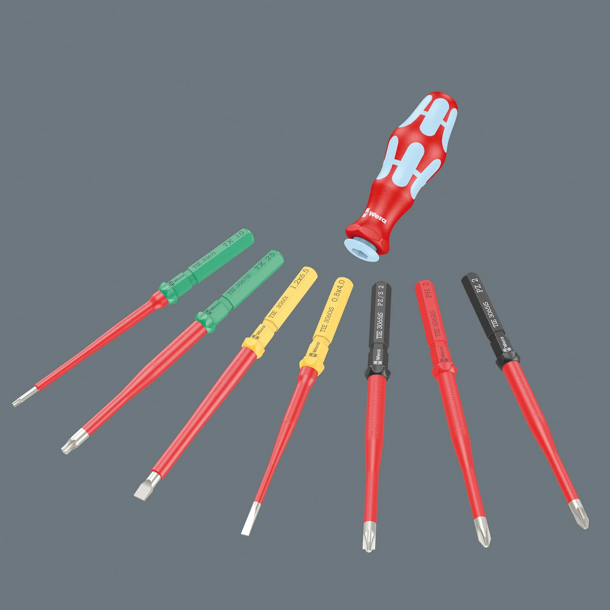 WERA K K VDE 3060 I 0,4X2,5X157 MM TIE SB Interchange Screwdriver, VDE, Slotted, Stainless Steel, 0.4 mm x 2.5 mm x 157 mm - Image 3