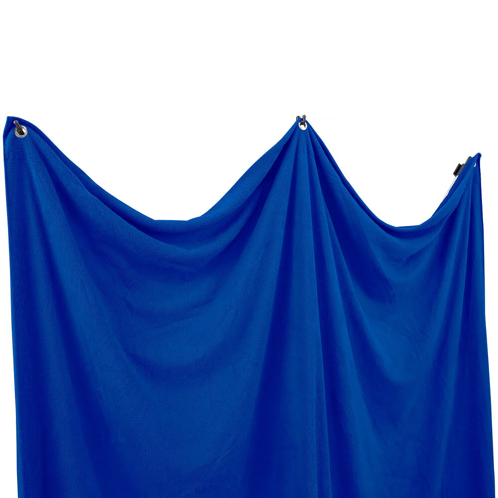 Westcott X-Drop Pro Wrinkle-Resistant Backdrop (Chroma-Key Blue, 8 x 8') - Image 5