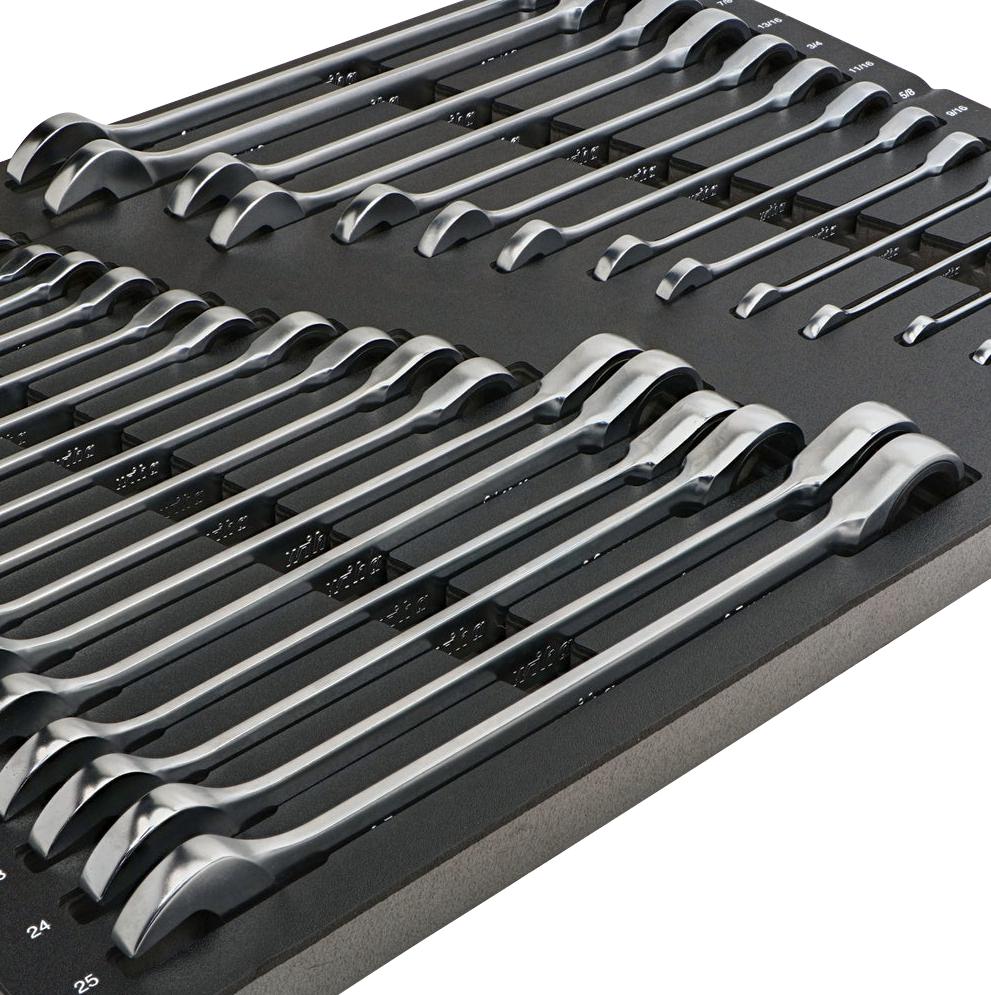 WIHA 30392 RATCHET WRENCH TRAY SET, COMBO, 31PC - Image 3