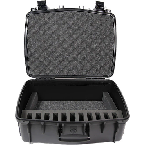Williams Sound Large Water Resist CarryCase,15 Slot Foam Insert for Digi-Wave Transceivers and Receivers - Image 2