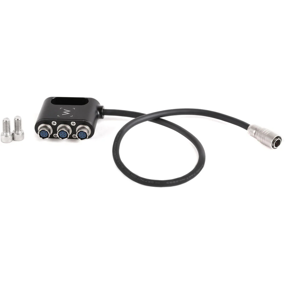 Wooden Camera 1 To 3 Mini Power Splitter (4Pin Hirose) - Image 2
