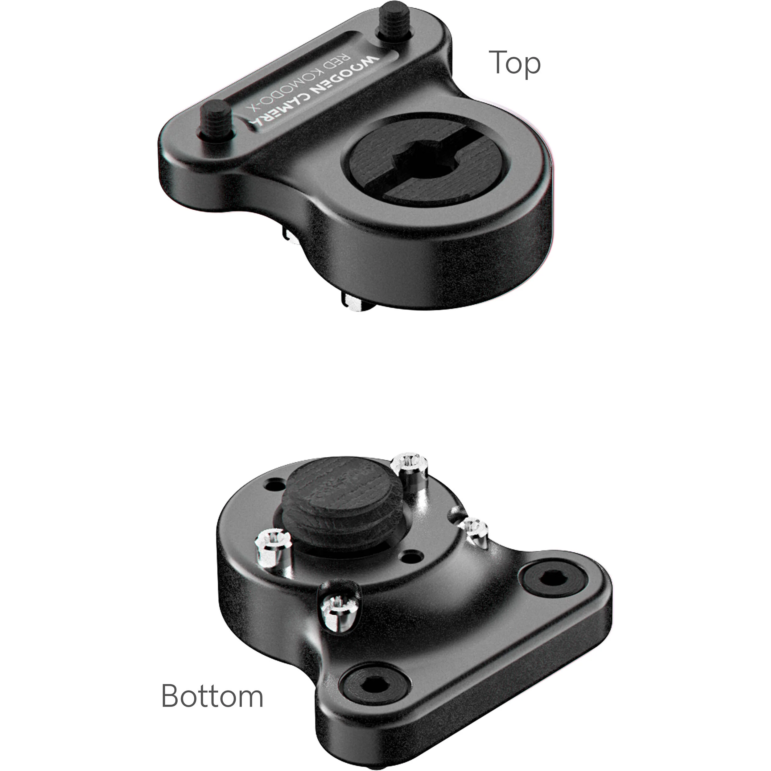 Wooden Camera Bolt-On Accessory Plate Adapter (Flat, 3/8"-16) - Image 3
