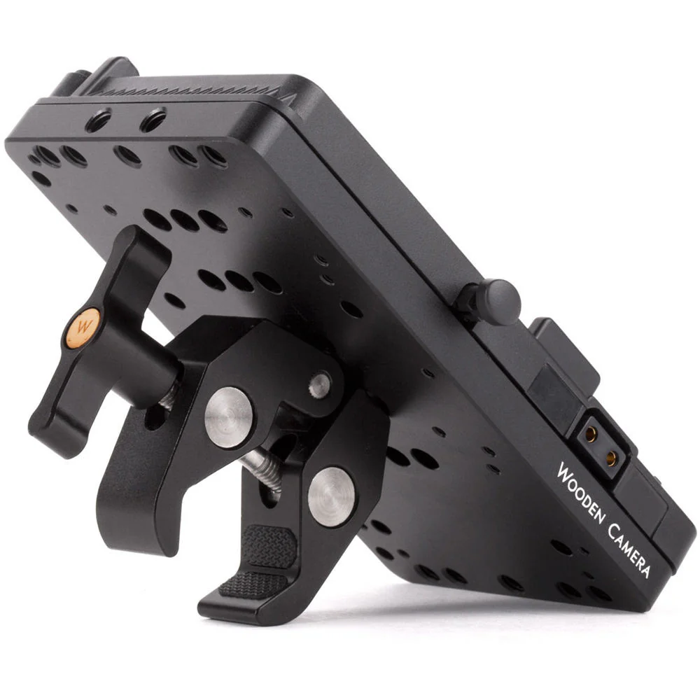 Wooden Camera Gimbal Handle Bar Power Bracket (V-Mount) - Image 3