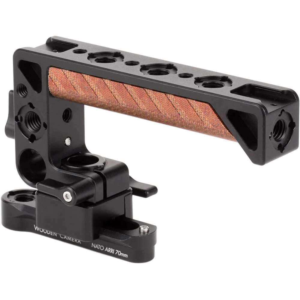 Wooden Camera - Nato Handle Plus V2 Kit (Nato Arri 70mm Rail, 1.67" Screw Channel) - Image 4