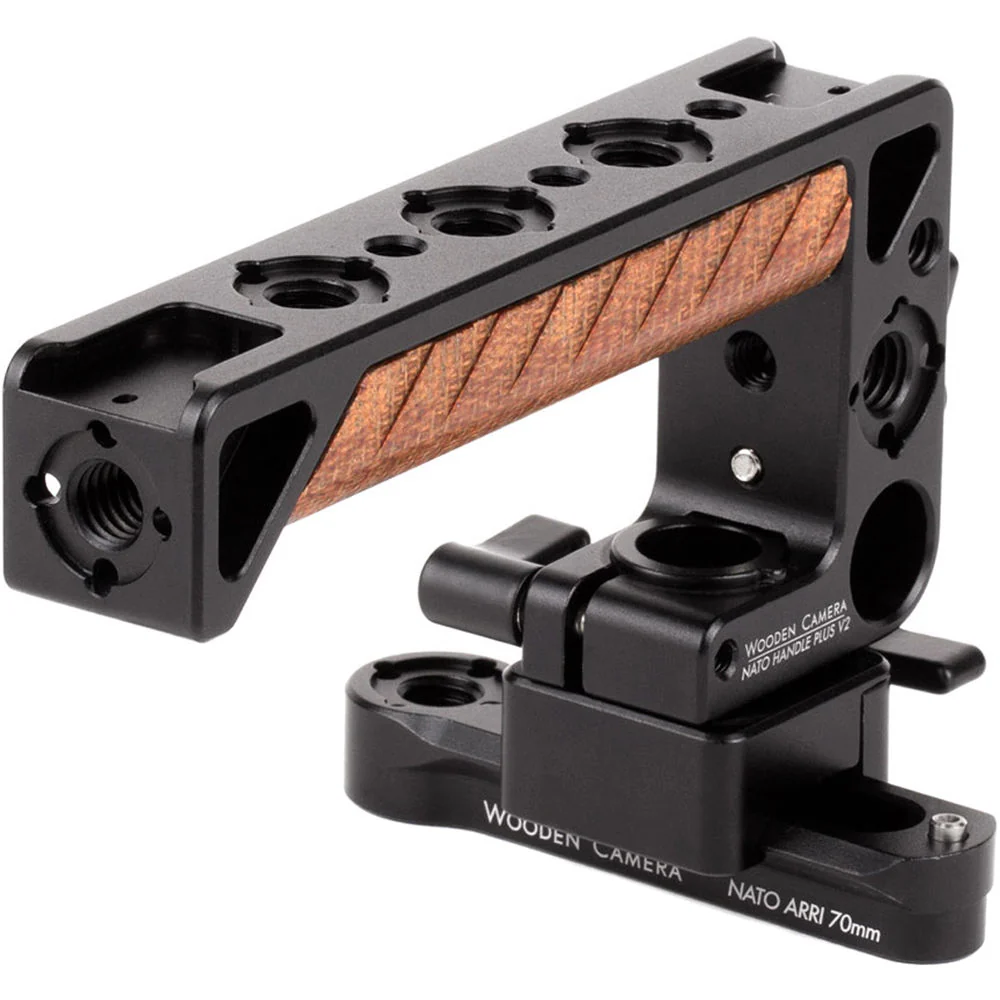 Wooden Camera - Nato Handle Plus V2 Kit (Nato Arri 70mm Rail, 1.67" Screw Channel) - Image 5