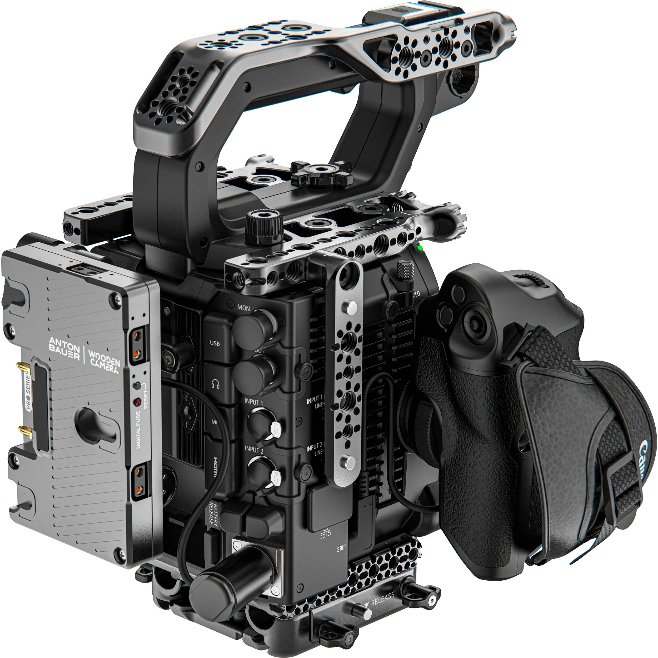 Wooden Camera NATO Side Rail for Canon C400 - Image 4
