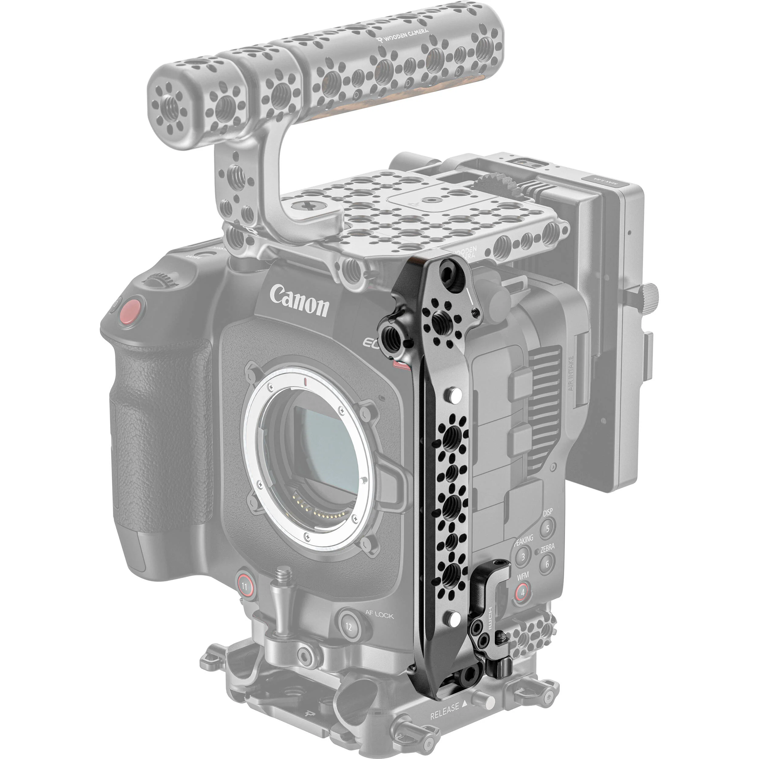 Wooden Camera NATO Side Rail for Canon C80 - Image 3