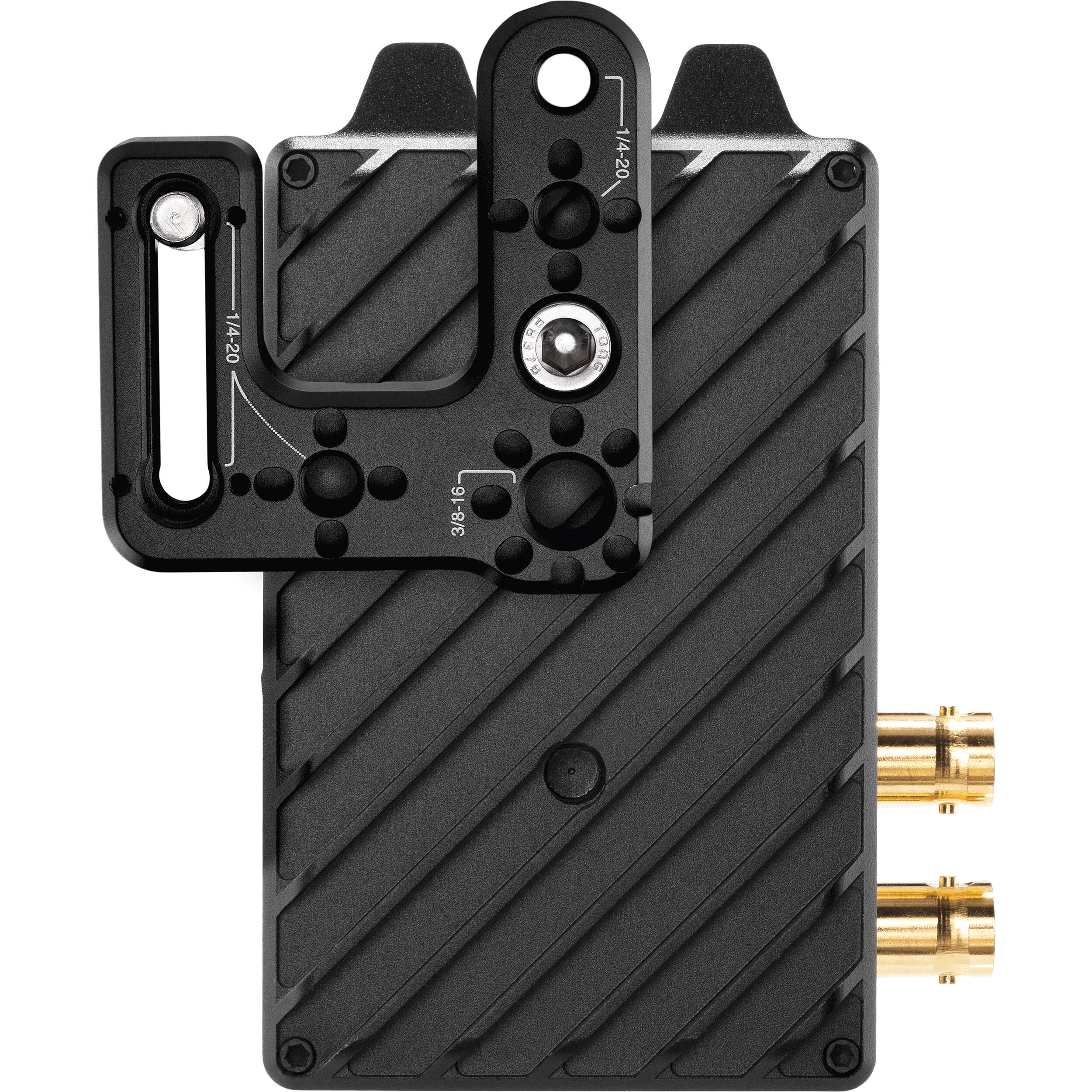 Wooden Camera Offset Mounting Bracket and V-Lock Bundle for Teradek Bolt 4K LT TX - Image 6