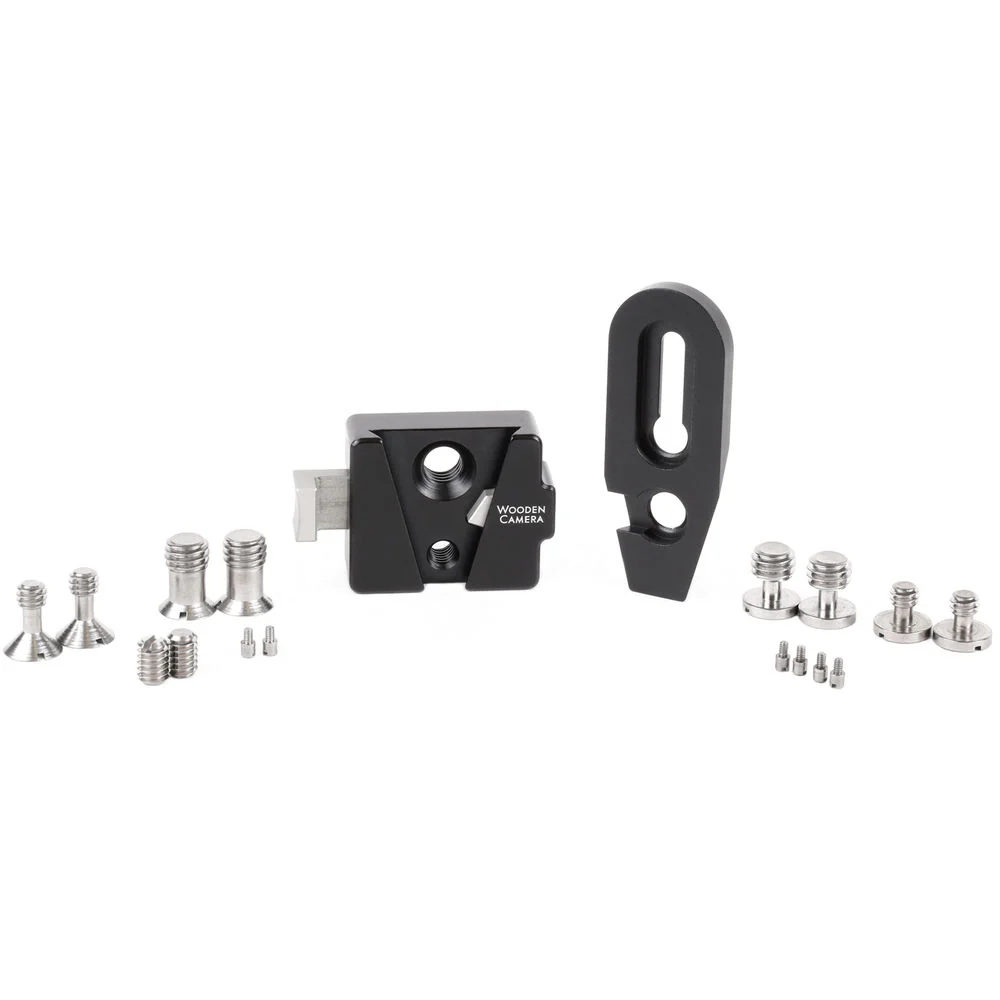 Wooden Camera Offset V-Lock Accessory Wedge & Base Station Kit (Screw Slot and ARRI Accessory Mount 3/8"-16) - Image 2
