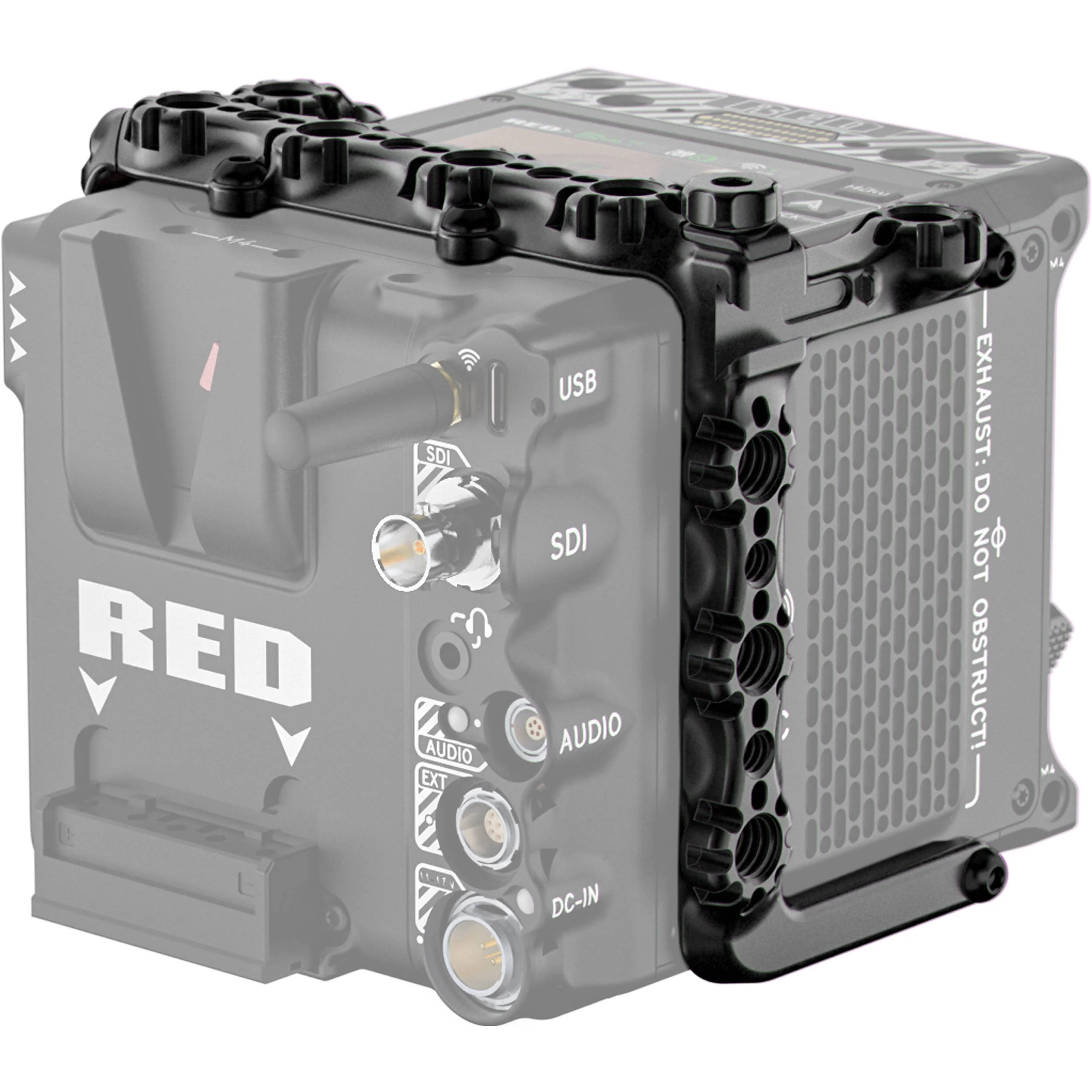 Wooden Camera Rear Cage System for RED KOMODO-X - Image 6