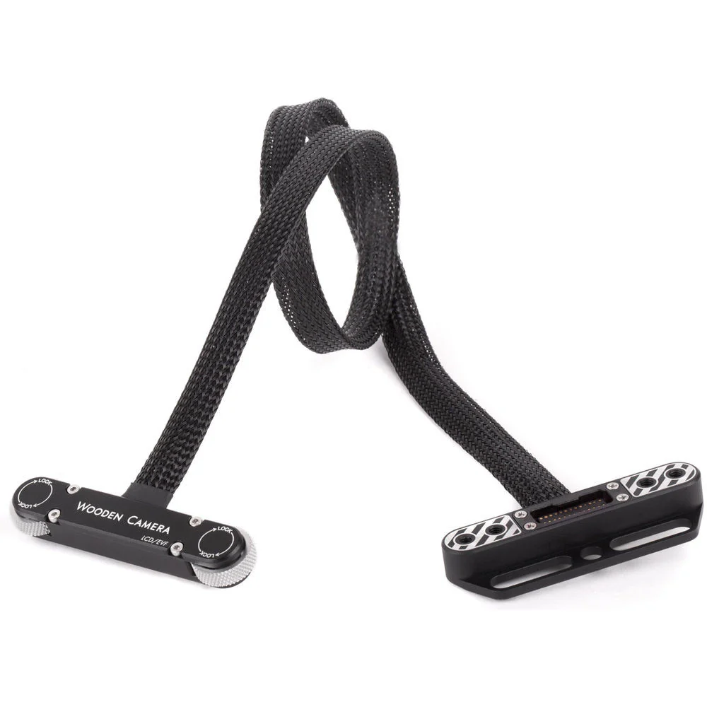 Wooden Camera RED Male Pogo to Female Pogo LCD/EVF Cable (24", Weapon/Scarlet with Raven) - Image 4